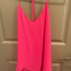 Apricot Lane hot pink size L